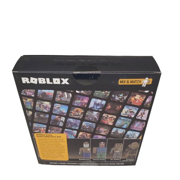 Roblox Icons Gold Collectors Set 15th Anniversary Gold Collectors Set Figures - Picture 10 of 16